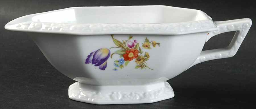Flowers (Classic Stamp) Open Sauce Boat by Rosenthal - Continental-1