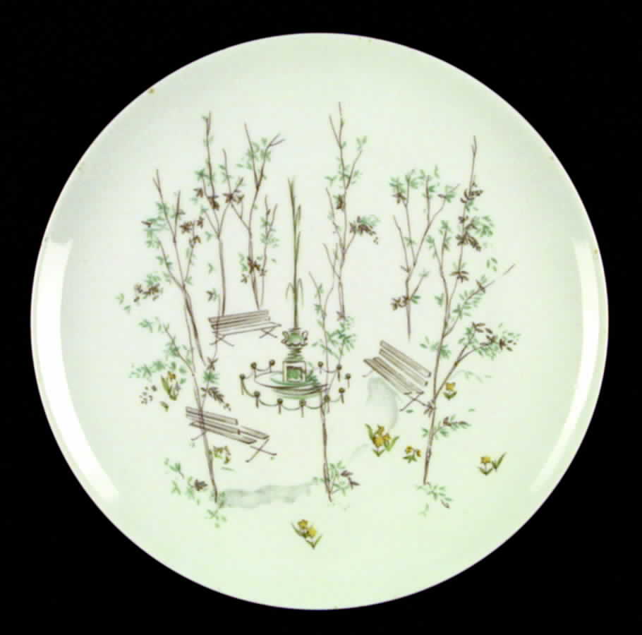 Fountain Court Large Dinner Plate by Rosenthal - Continental-1