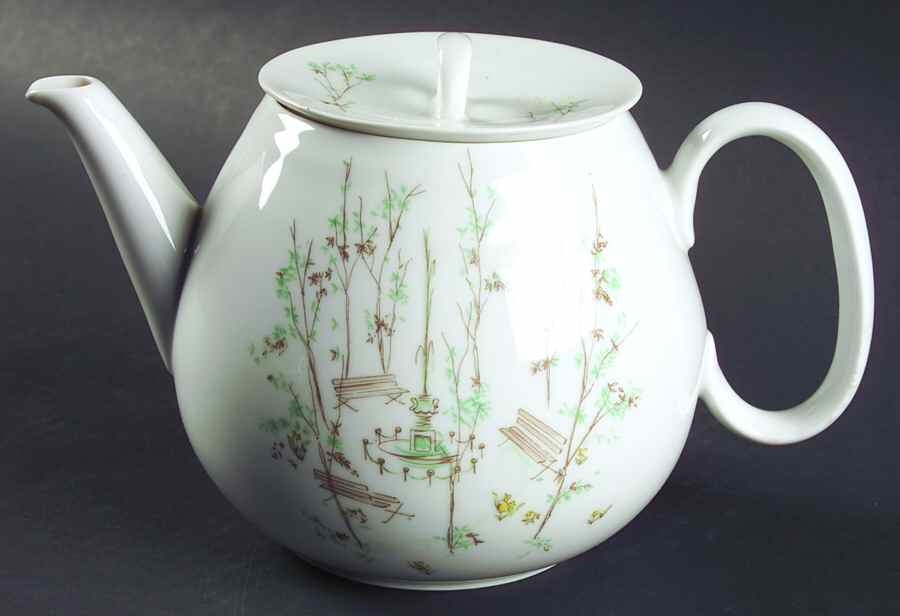 Fountain Court Teapot & Lid by Rosenthal - Continental-1