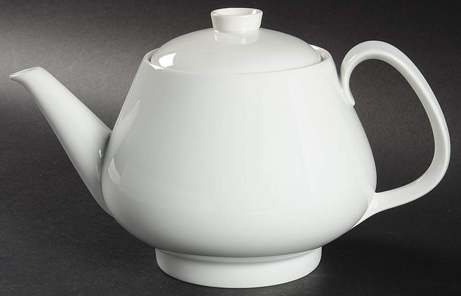 Form E (White) Teapot & Lid by Rosenthal - Continental-1