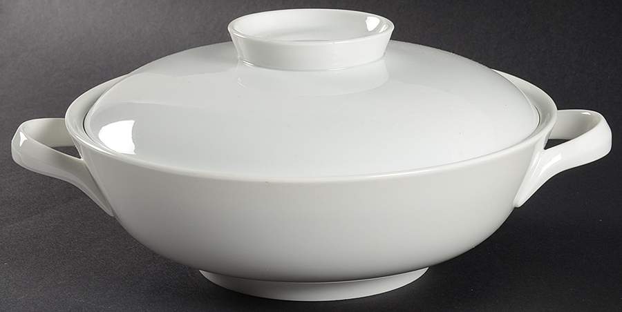 Form E (White) Round Covered Vegetable by Rosenthal - Continental-1