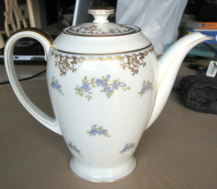 Forget Me Not Coffee Pot & Lid by Rosenthal - Continental-1