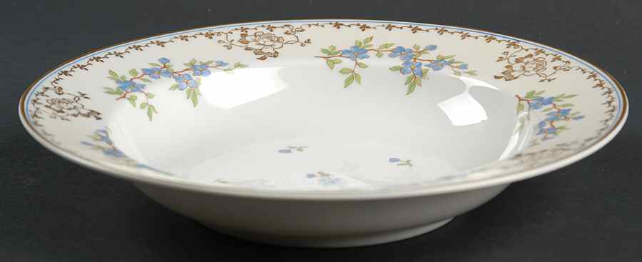 Forget Me Not Rim Soup Bowl by Rosenthal - Continental-1