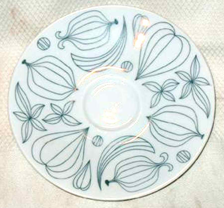 Fortuna Irish Green Saucer for Demitasse Cup by Rosenthal - Continental-1