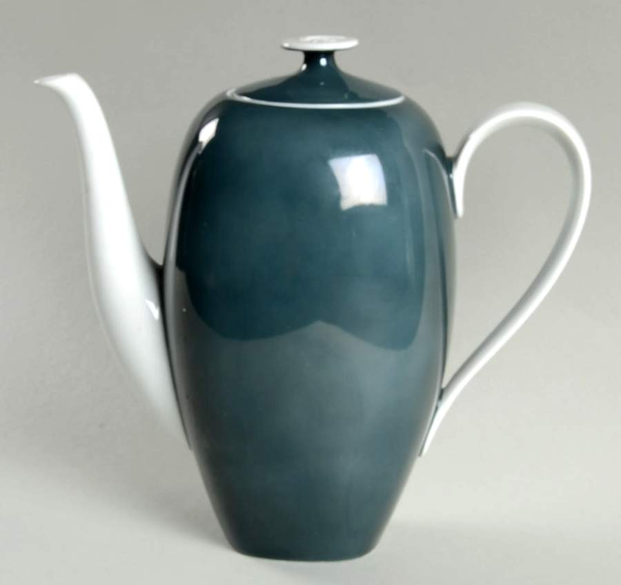 Fortuna Irish Green Coffee Pot & Lid by Rosenthal - Continental-1
