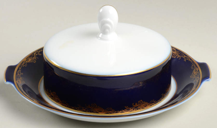 Frederick The Great Round Covered Butter by Rosenthal - Continental-1
