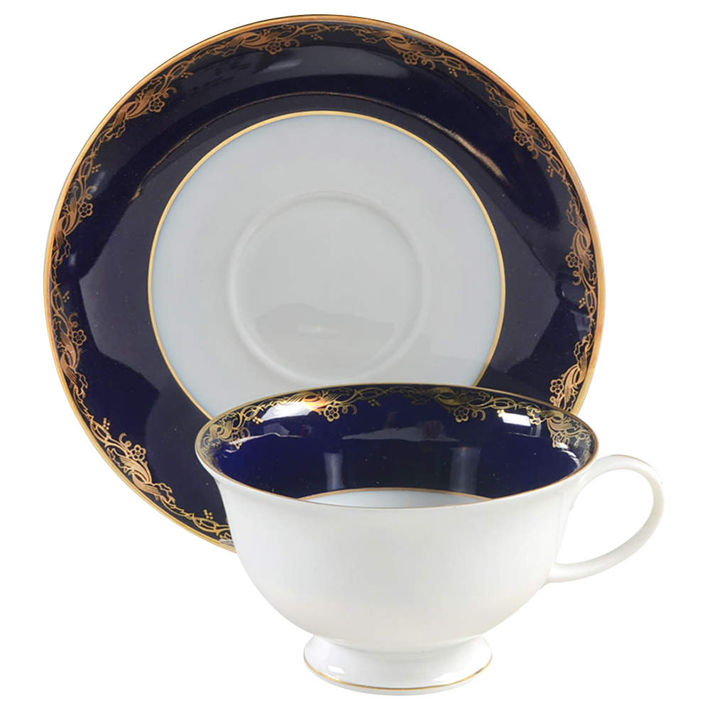 Frederick The Great Footed Cup & Saucer Set by Rosenthal - Continental-1
