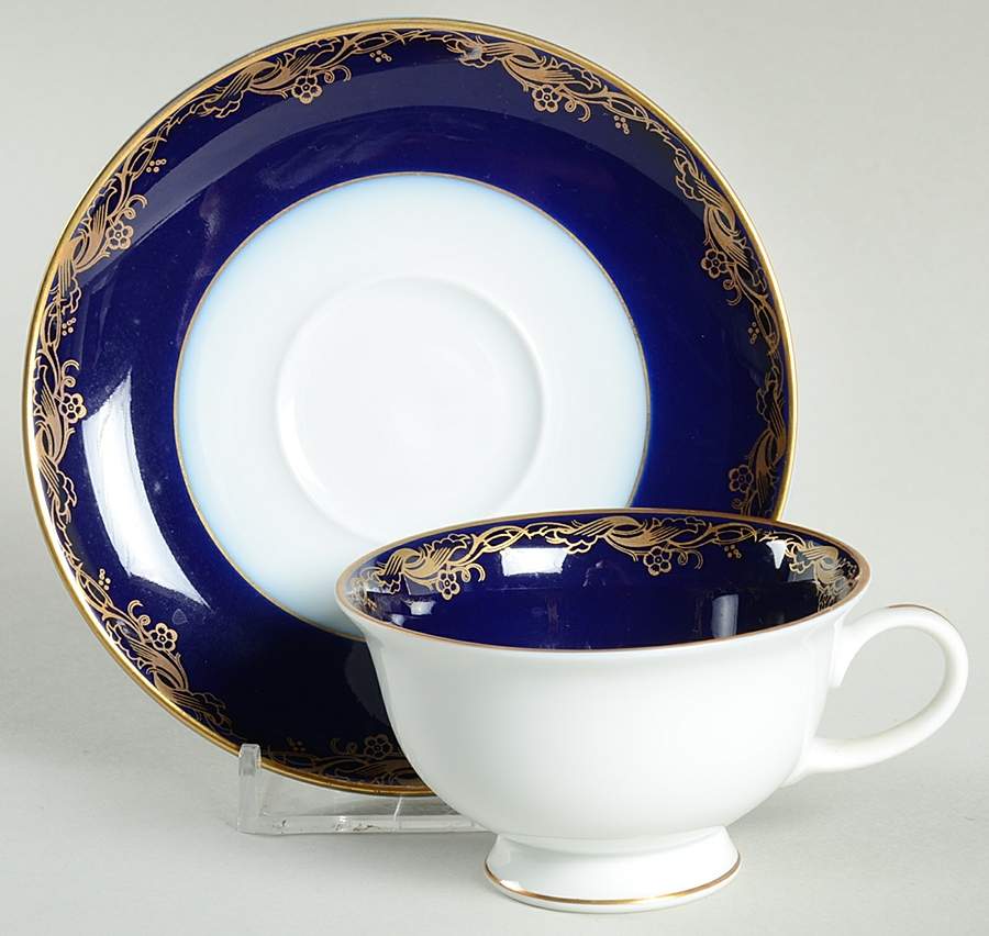 Frederick The Great Footed Demitasse Cup & Saucer Set by Rosenthal - Continental-1