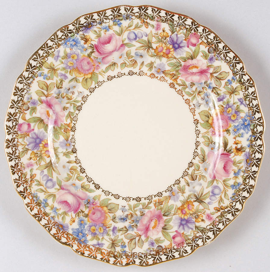 Garden Caprice (Scalloped Edge) Salad Plate by Rosenthal - Continental-1