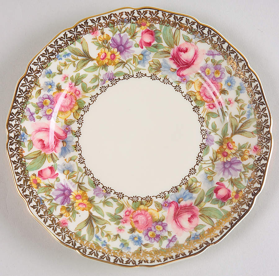 Garden Caprice (Scalloped Edge) Bread & Butter Plate by Rosenthal - Continental-1