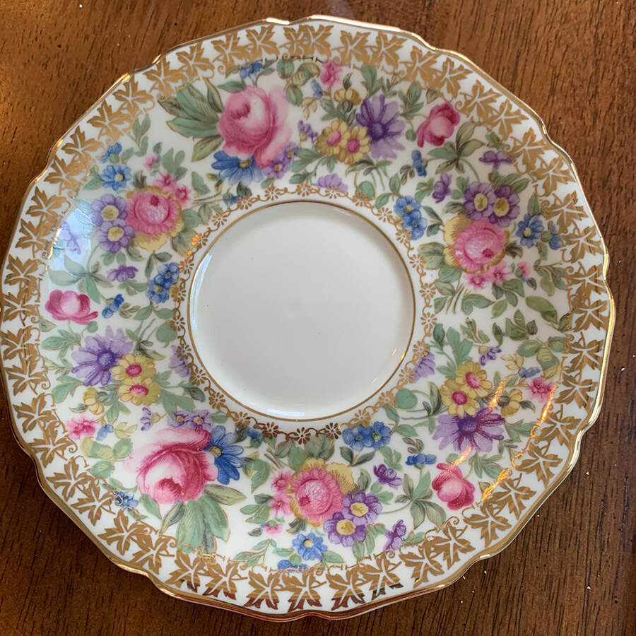 Garden Caprice (Scalloped Edge) Saucer by Rosenthal - Continental-1