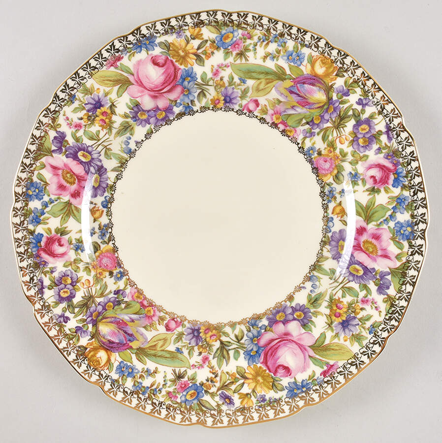 Garden Caprice (Scalloped Edge) Dinner Plate by Rosenthal - Continental-1