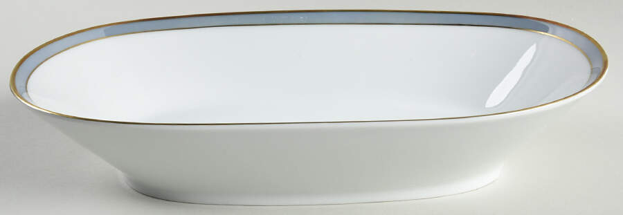 Gala Blue (Not Classic Rose Collection) 11" Oval Vegetable Bowl by Rosenthal - Continental-1