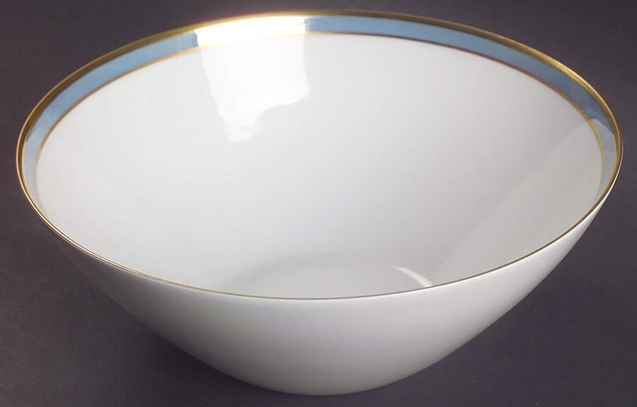 Gala Blue (Not Classic Rose Collection) 7" Round Vegetable Bowl by Rosenthal - Continental-1