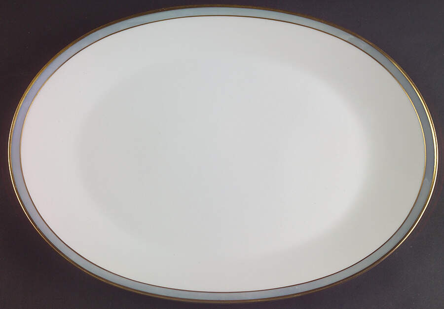 Gala Blue (Not Classic Rose Collection) 13" Oval Serving Platter by Rosenthal - Continental-1