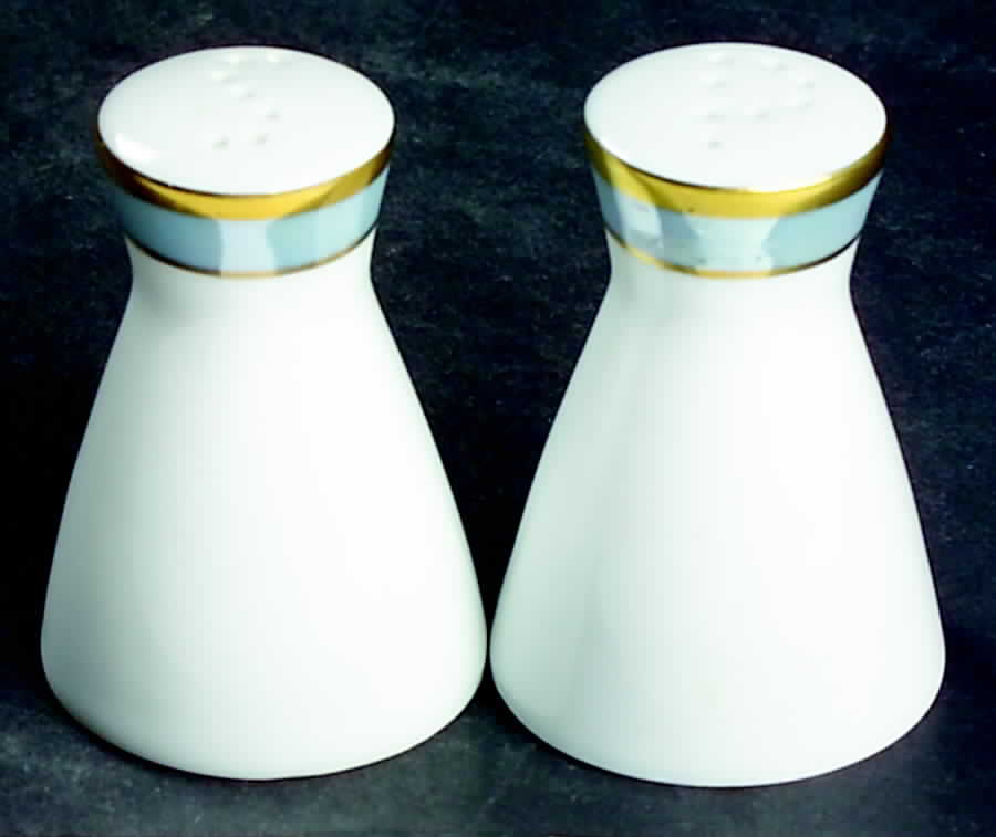 Gala Blue (Not Classic Rose Collection) Salt & Pepper Set by Rosenthal - Continental-1