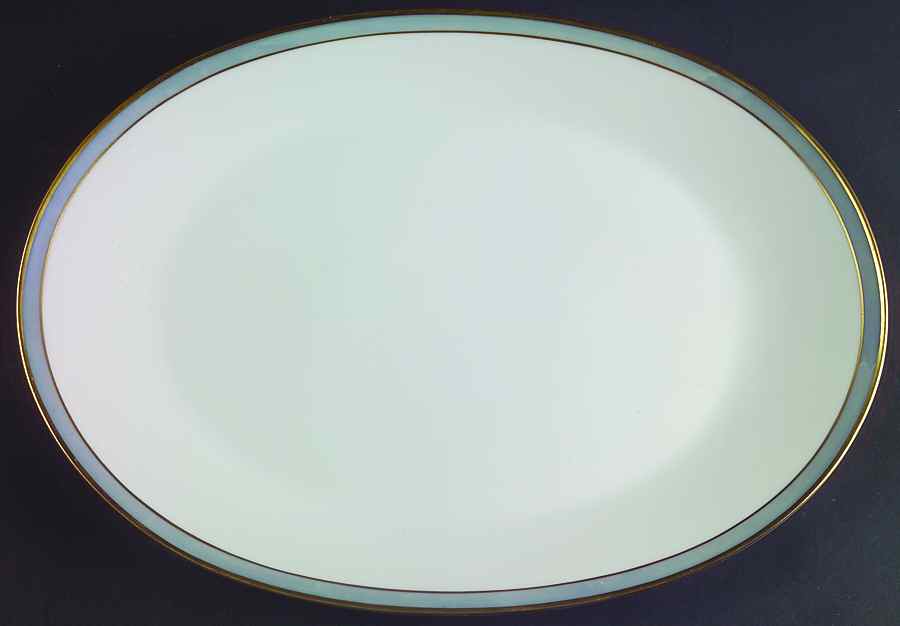 Gala Blue (Not Classic Rose Collection) 13" Oval Serving Platter by Rosenthal - Continental-1