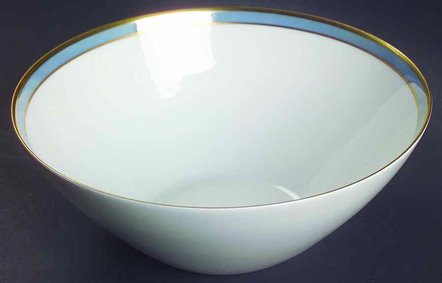 Gala Blue (Not Classic Rose Collection) 7" Round Vegetable Bowl by Rosenthal - Continental-1