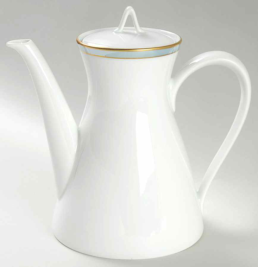 Gala Blue (Not Classic Rose Collection) Small Coffee Pot & Lid by Rosenthal - Continental-1