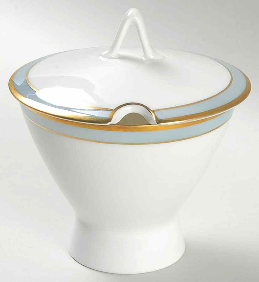 Gala Blue (Not Classic Rose Collection) Jam/Jelly & Lid by Rosenthal - Continental-1