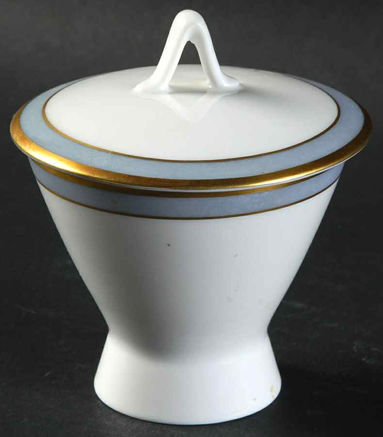 Gala Blue (Not Classic Rose Collection) Mini Sugar Bowl & Lid by Rosenthal - Continental-1