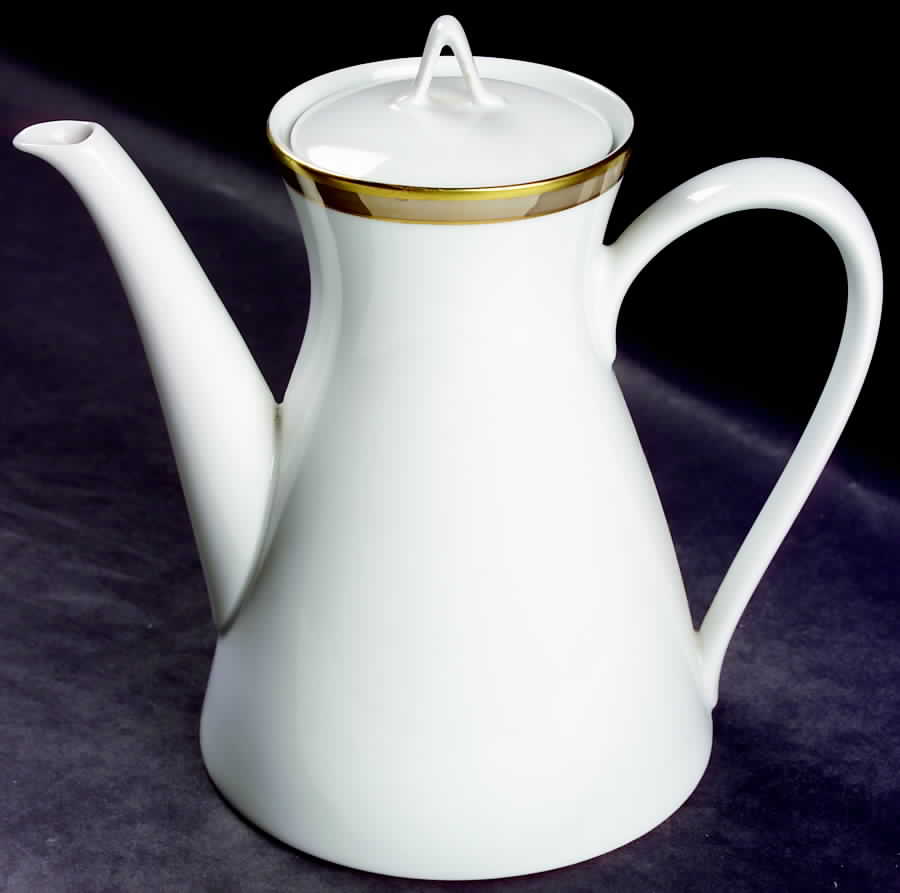 Gala Brown Teapot & Lid by Rosenthal - Continental-1