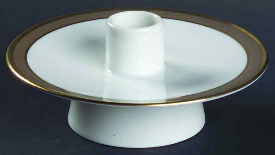 Gala Brown Single Light Candlestick by Rosenthal - Continental-1
