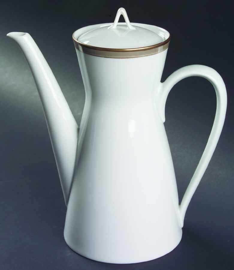 Gala Brown Coffee Pot & Lid by Rosenthal - Continental-1