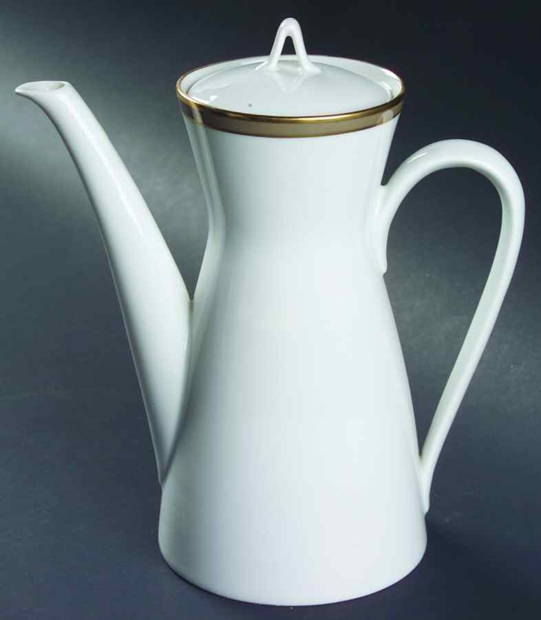 Gala Brown Coffee Pot & Lid by Rosenthal - Continental-1