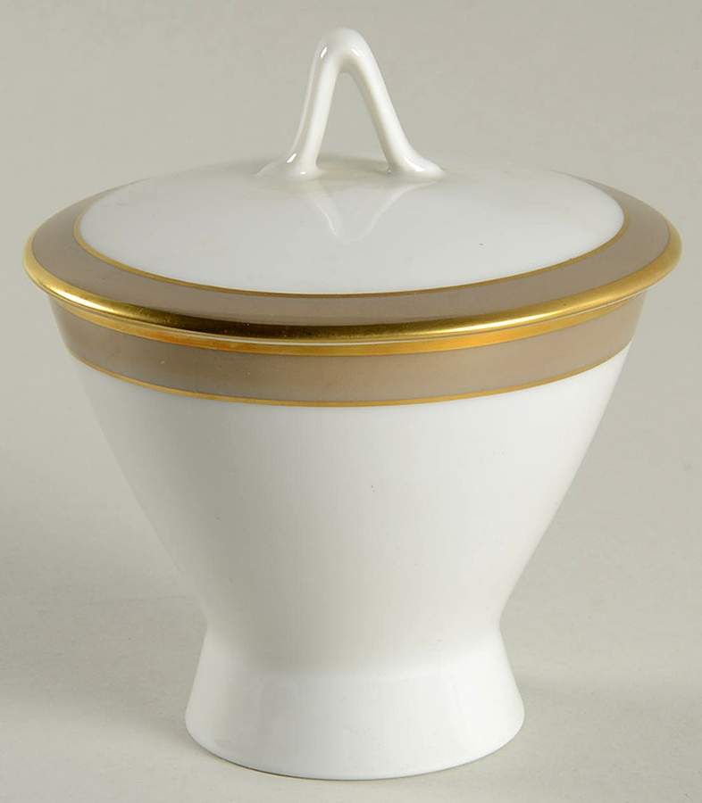 Gala Brown Sugar Bowl & Lid by Rosenthal - Continental-1
