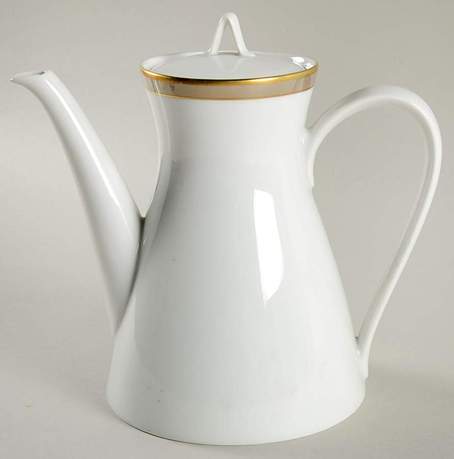 Gala Brown Mini Coffee Pot & Lid by Rosenthal - Continental-1