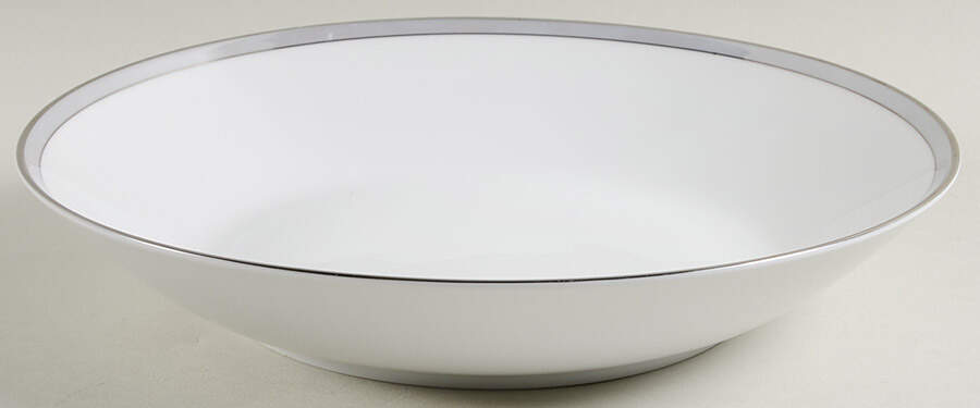 Gala Grey (Platinum Trim) 11" Large Salad Serving Bowl by Rosenthal - Continental-1