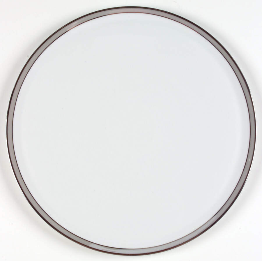 Gala Grey (Platinum Trim) Cake Plate by Rosenthal - Continental-1