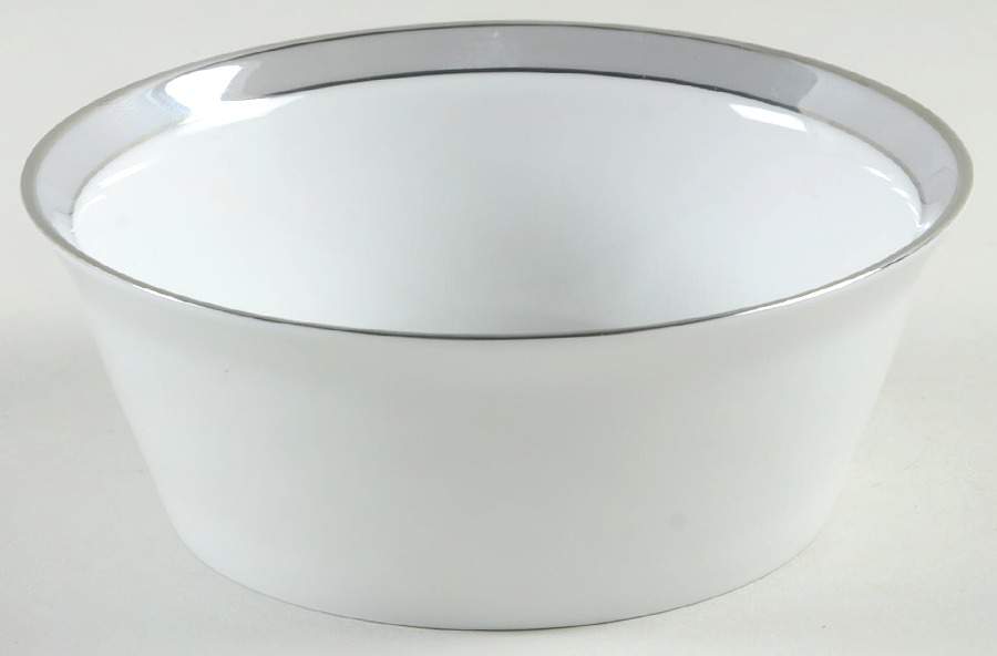 Gala Grey (Platinum Trim) Coupe Cereal Bowl by Rosenthal - Continental-1