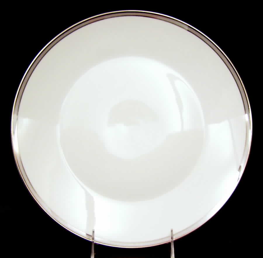 Gala Grey (Platinum Trim) 11" Chop Plate (Round Platter) by Rosenthal - Continental-1