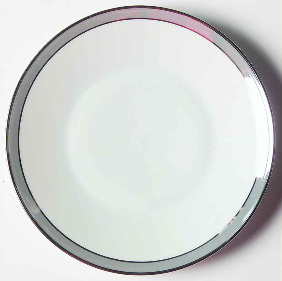 Gala Grey (Platinum Trim) Bread & Butter Plate by Rosenthal - Continental-1