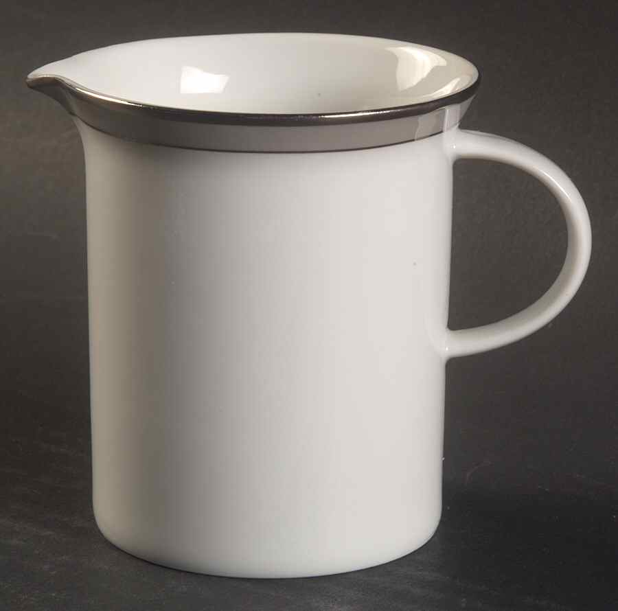 Gala Grey (Platinum Trim) Creamer by Rosenthal - Continental-1