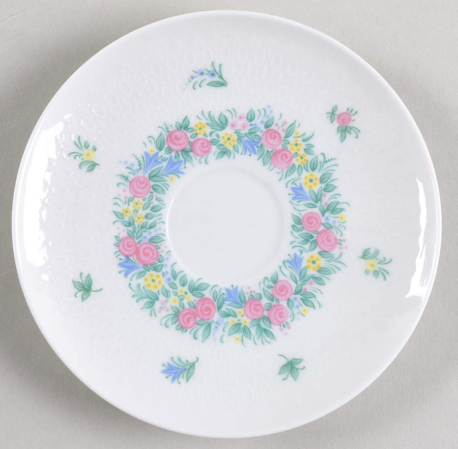 Garland (Multicolor, Romance) Saucer for Demitasse Cup by Rosenthal - Continental-1