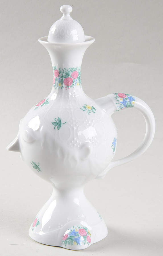 Garland (Multicolor, Romance) Oil Or Vinegar Cruet and Stopper by Rosenthal - Continental-1