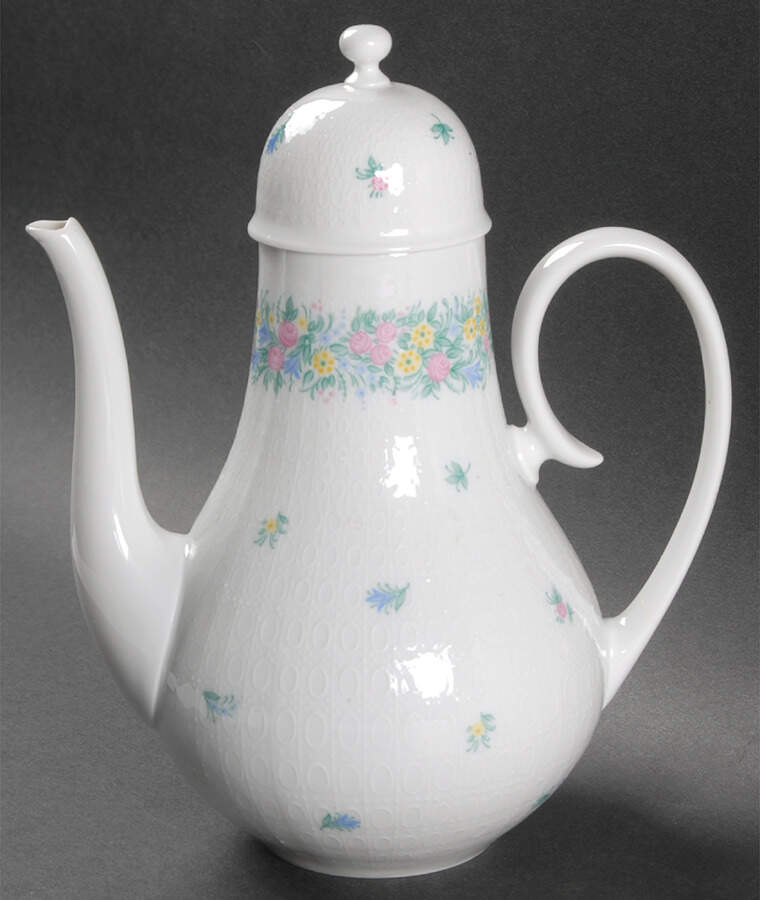 Garland (Multicolor, Romance) Small Coffee Pot & Lid by Rosenthal - Continental-1