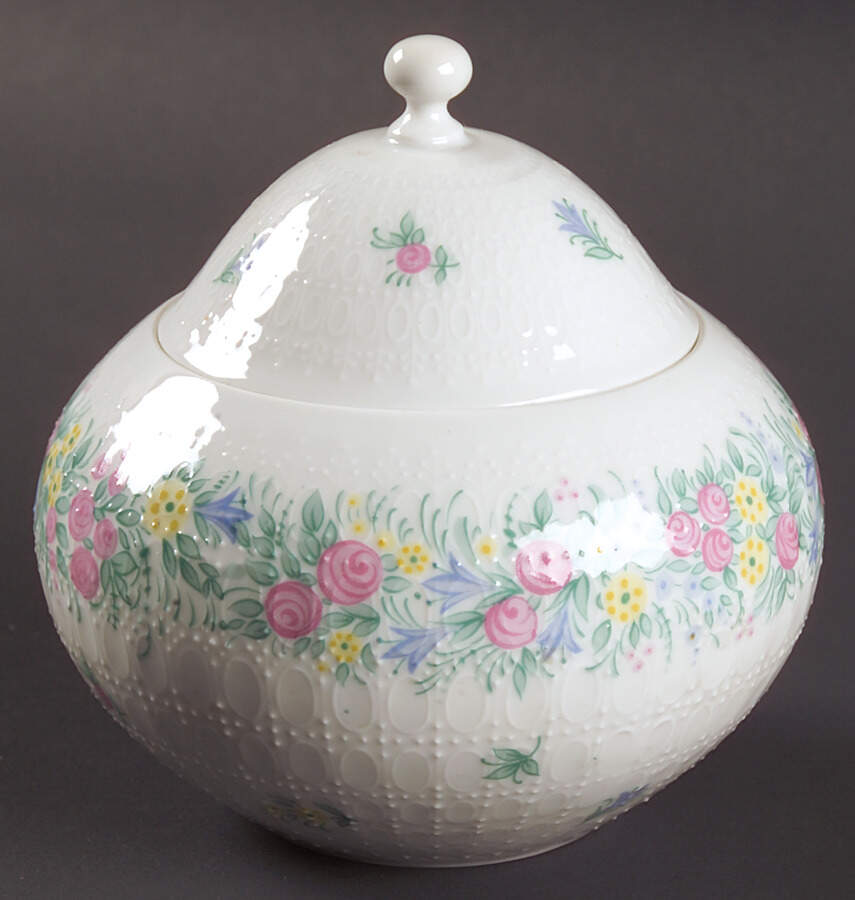 Garland (Multicolor, Romance) Sugar Bowl & Lid by Rosenthal - Continental-1