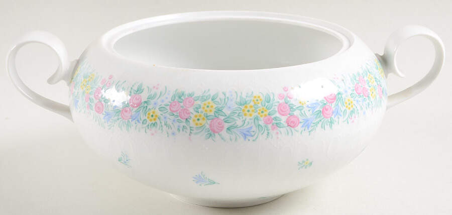 Garland (Multicolor, Romance) Round Vegetable No Lid by Rosenthal - Continental-1