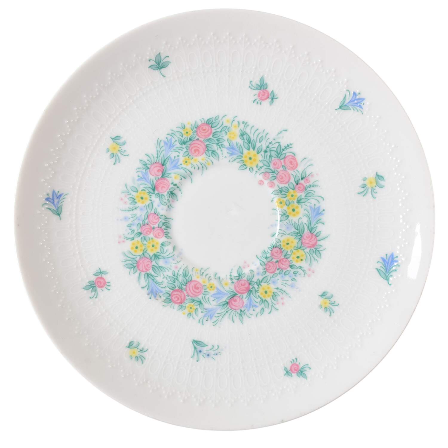 Garland (Multicolor, Romance) Saucer for Cream Soup Bowl by Rosenthal - Continental-1