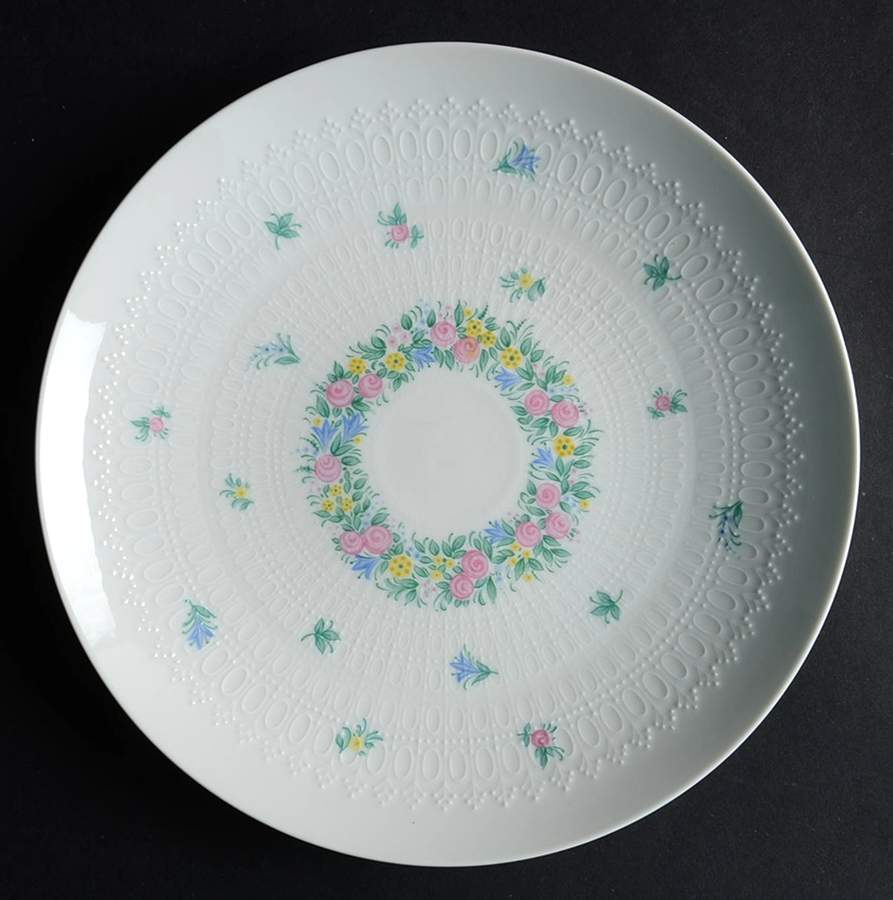 Garland (Multicolor, Romance) Luncheon Plate by Rosenthal - Continental-1