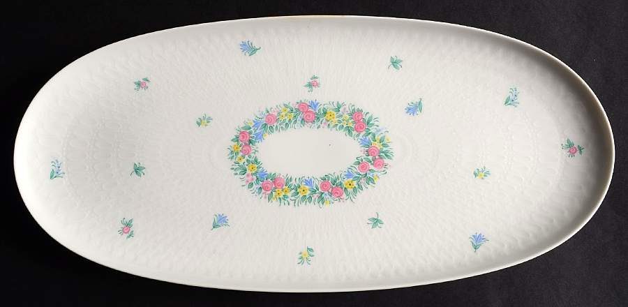 Garland (Multicolor, Romance) Large Sandwich Tray by Rosenthal - Continental-1