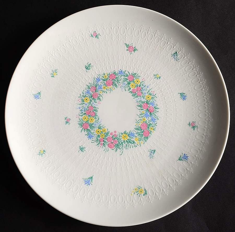 Garland (Multicolor, Romance) Cake Plate by Rosenthal - Continental-1