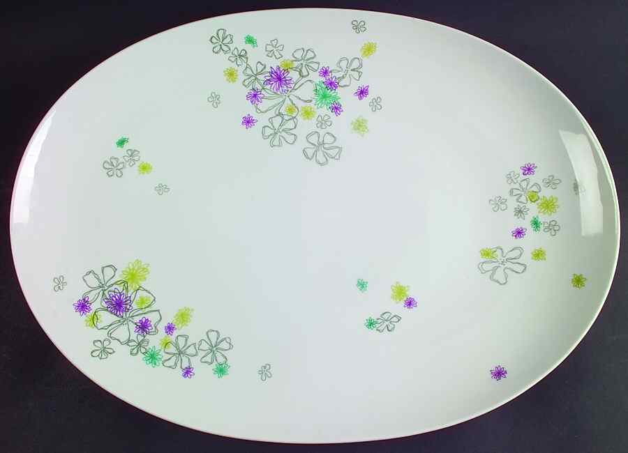Gayety 16" Oval Serving Platter by Rosenthal - Continental-1