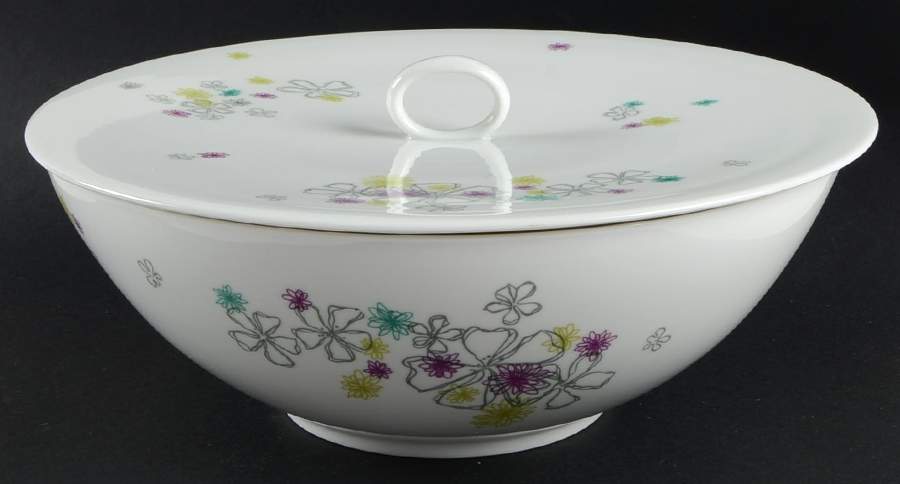 Gayety Large Round Covered Vegetable by Rosenthal - Continental-1