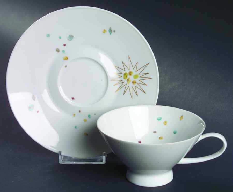 Gems Footed Cup & Saucer Set by Rosenthal - Continental-1