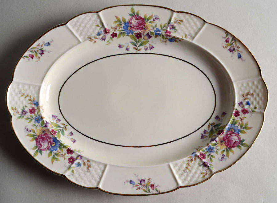 Glenbrook 12" Oval Serving Platter by Rosenthal - Continental-1